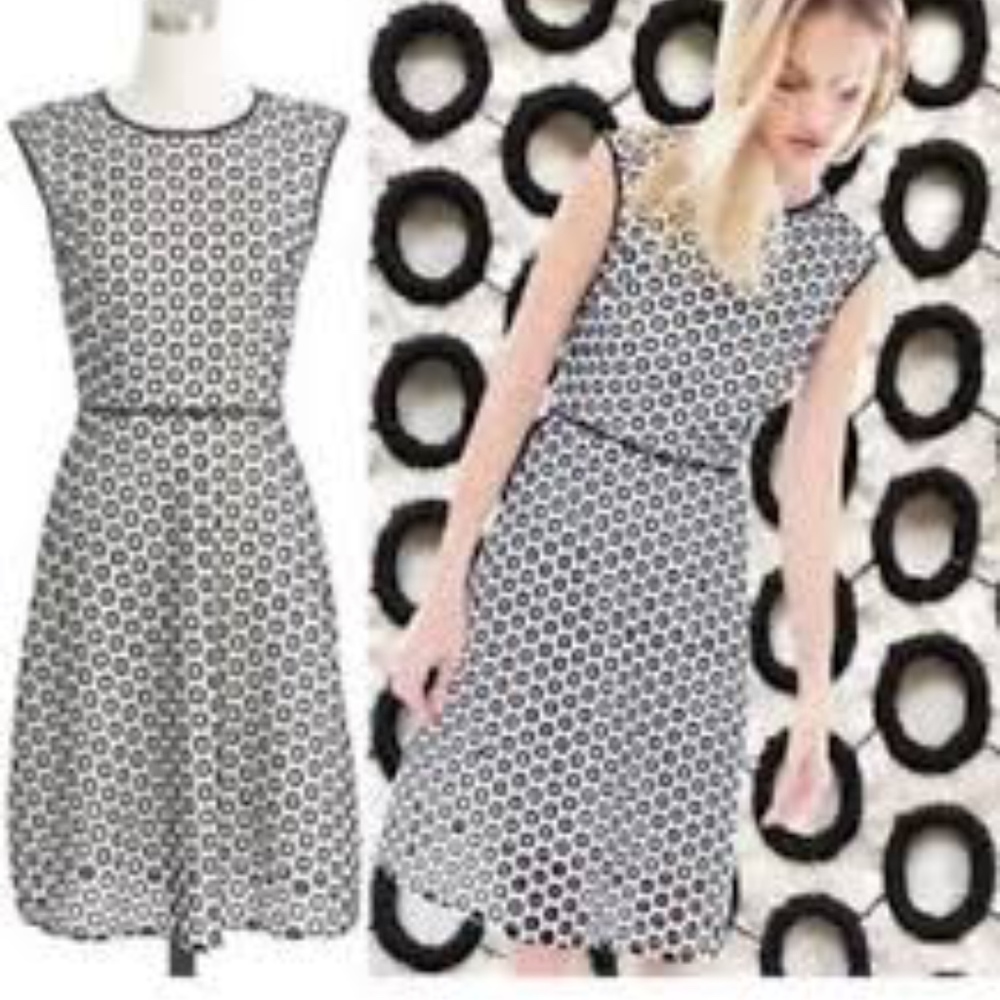 J. Crew Punched-out eyelet dress, Size 6